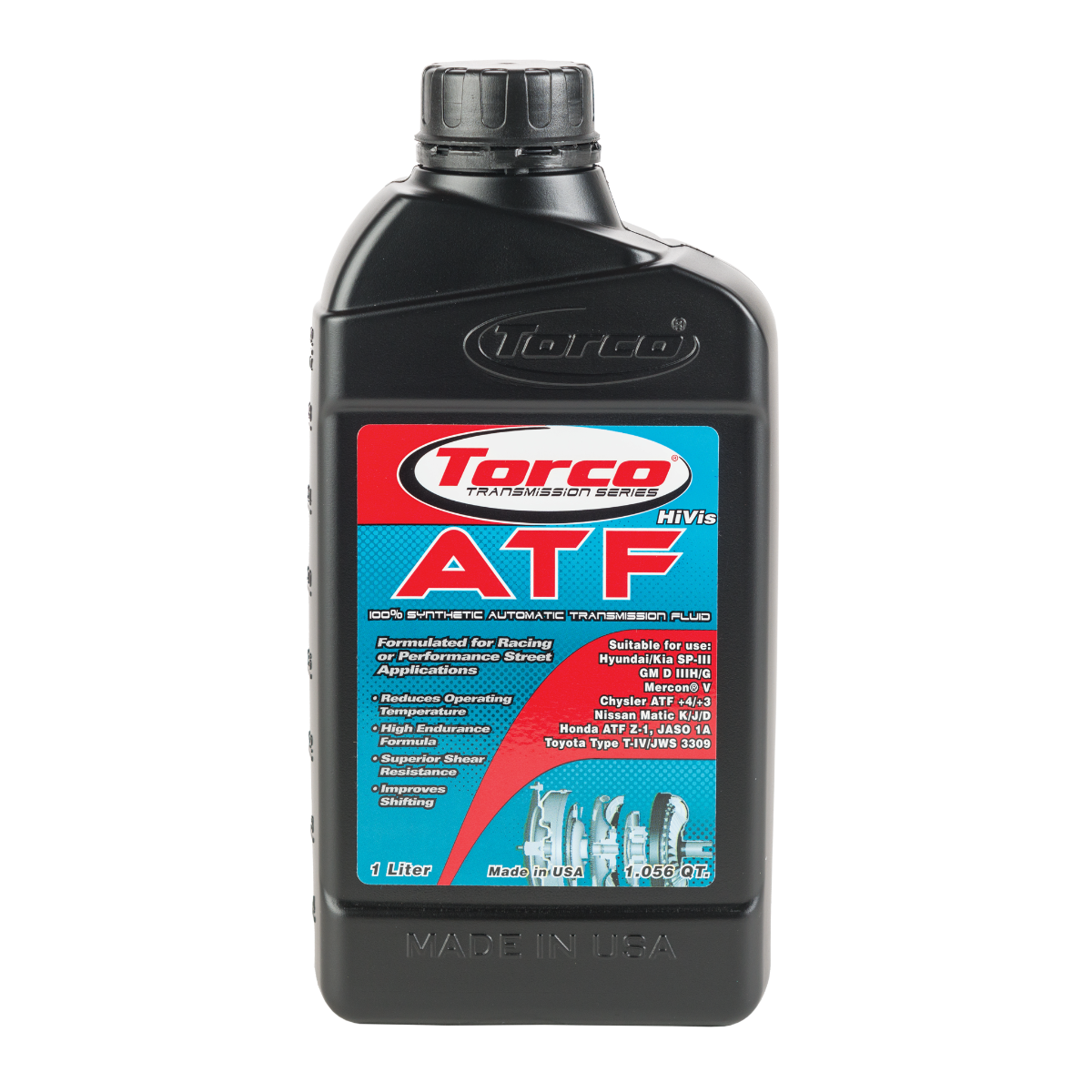 Torco HiVis Automatic Transmission Fluid - TorcoUSA