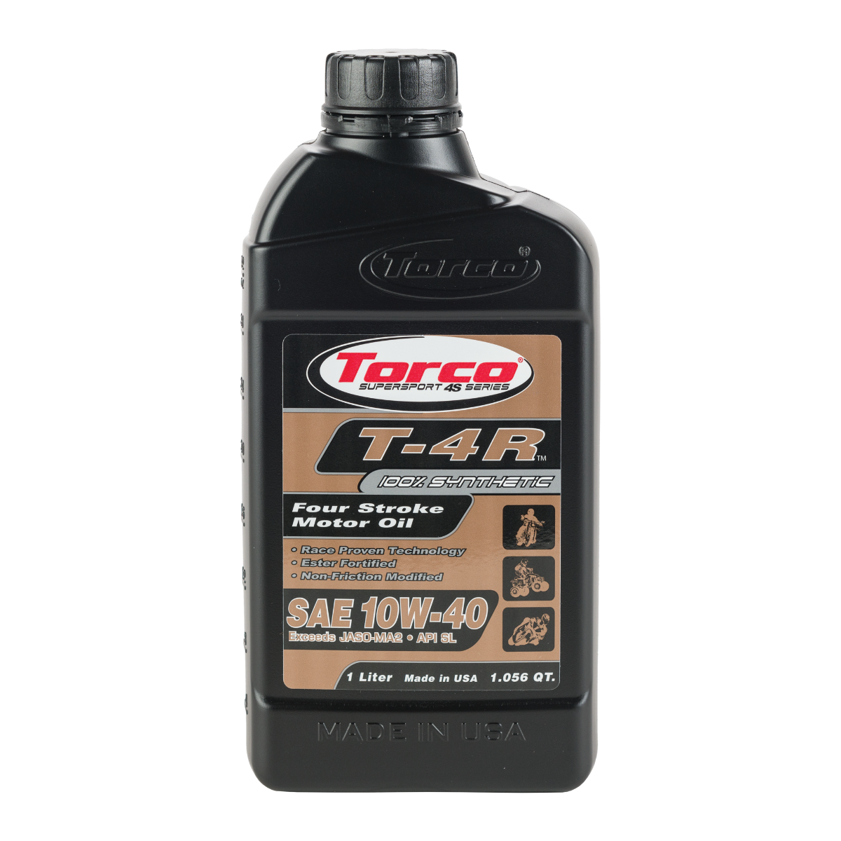 T-4R Four Stroke Motorcyle Oil - TorcoUSA