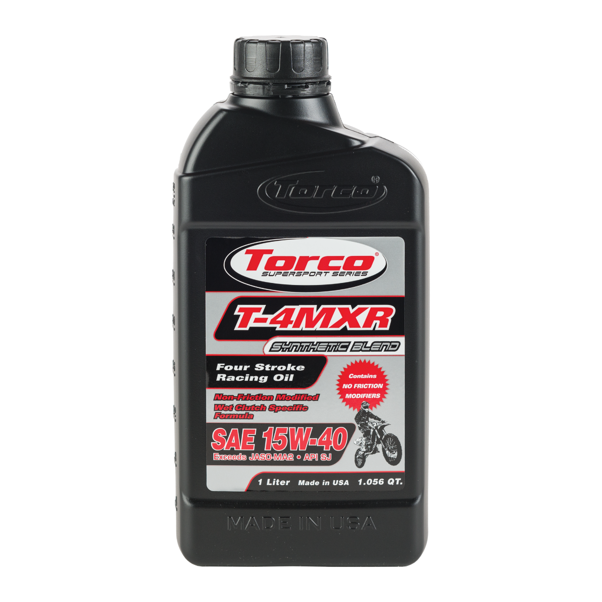 T-4MXR 15w40 4-Stroke Racing Oil - TorcoUSA