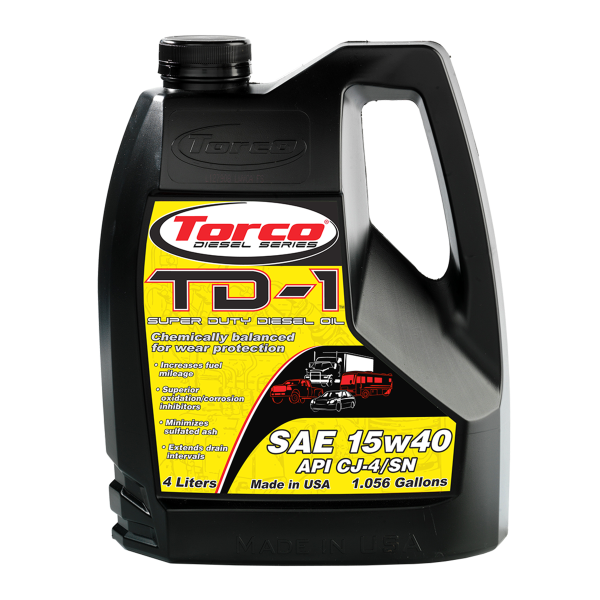 TD-1 15W40 Super Diesel Oil - TorcoUSA