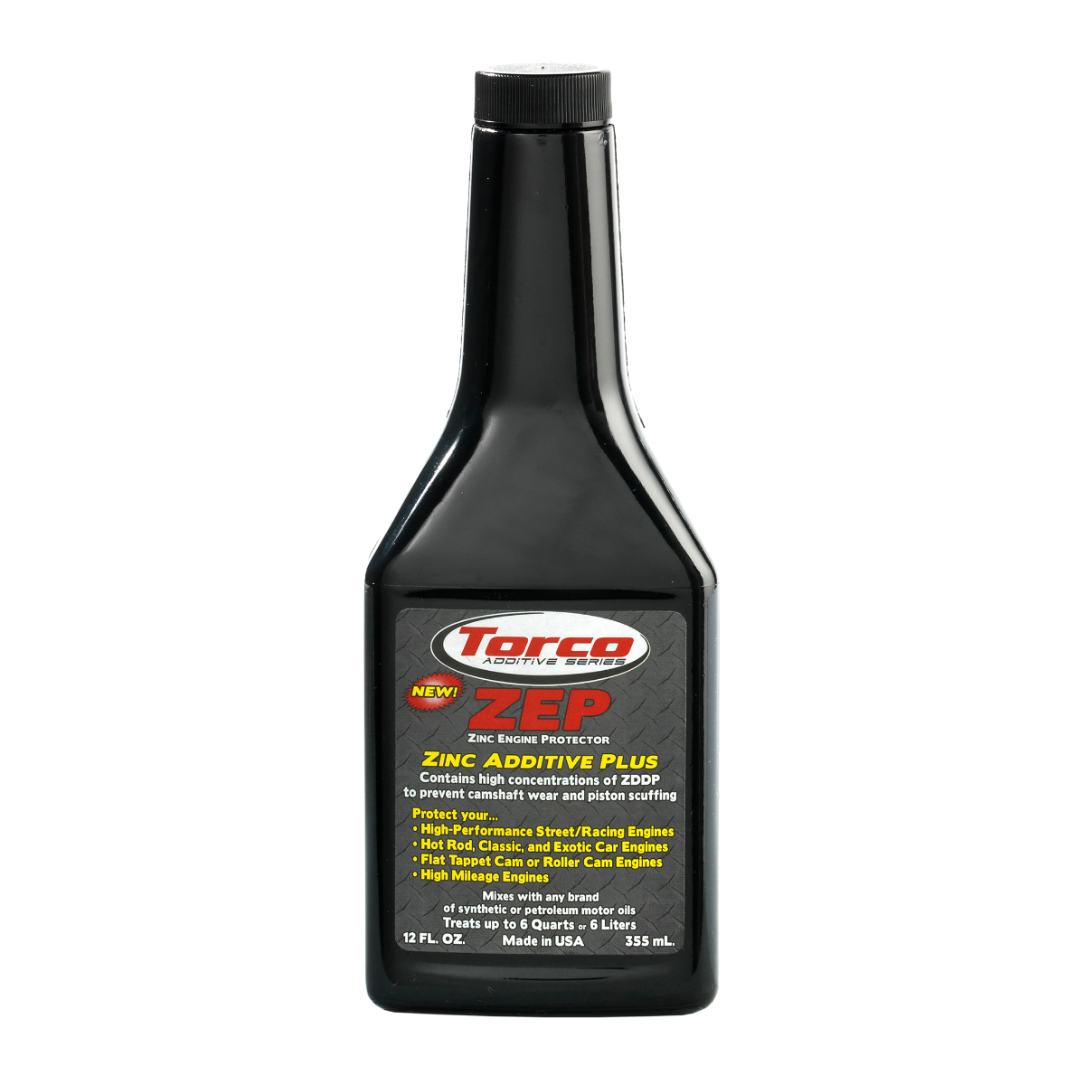 Torco A010033LE - Zep Oil Additive w/ Zinc 12oz