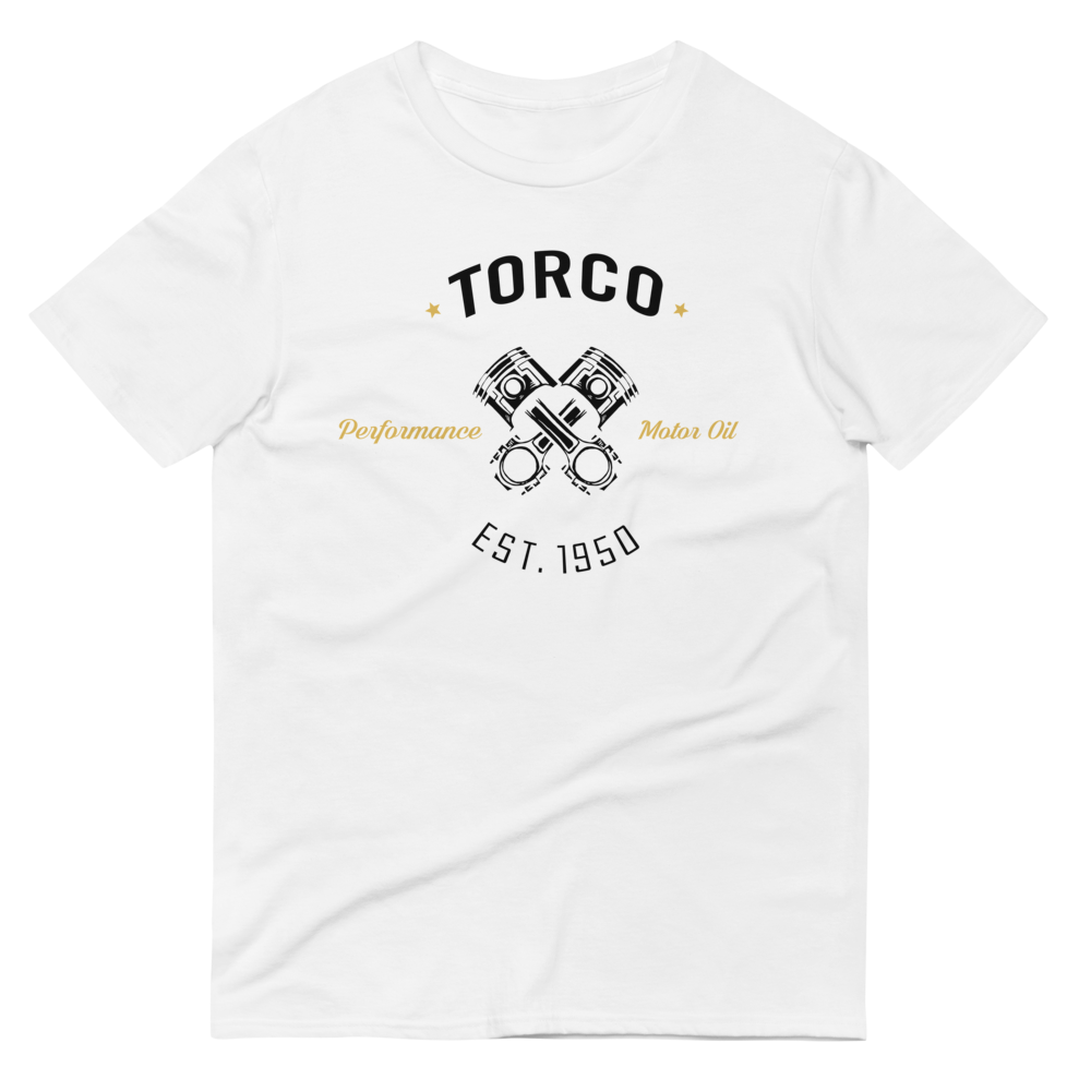 Torco Pistons White T-Shirt - TorcoUSA
